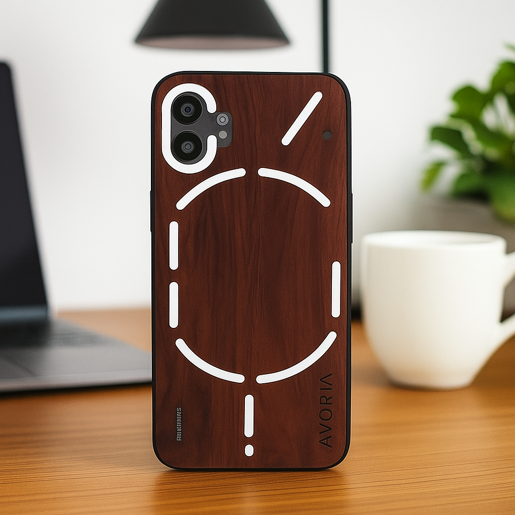 Nature Vibe Bamboo Wood Pattern Case - Nothing