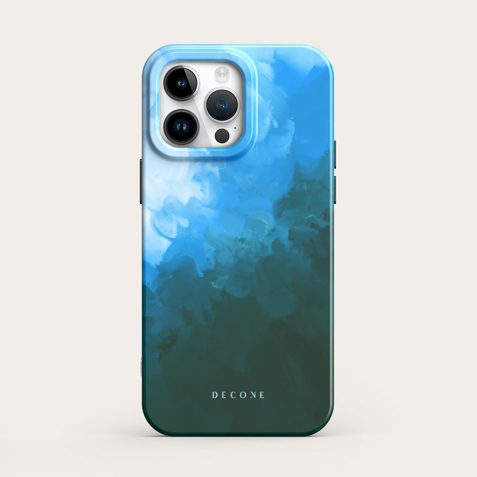 Blue/Black - iPhone Case