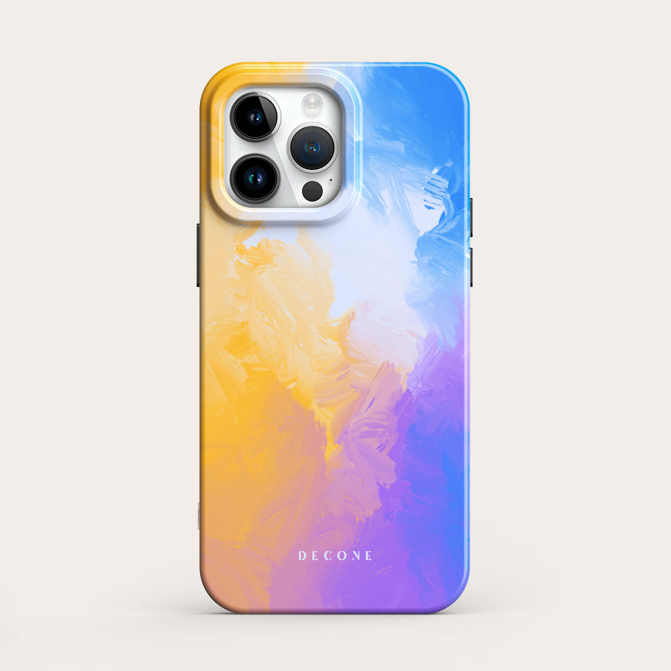 Lilac Yellow - iPhone Case