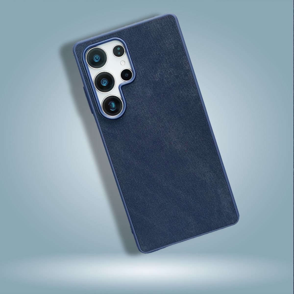 Velvet Touch Luxe Case- Blue