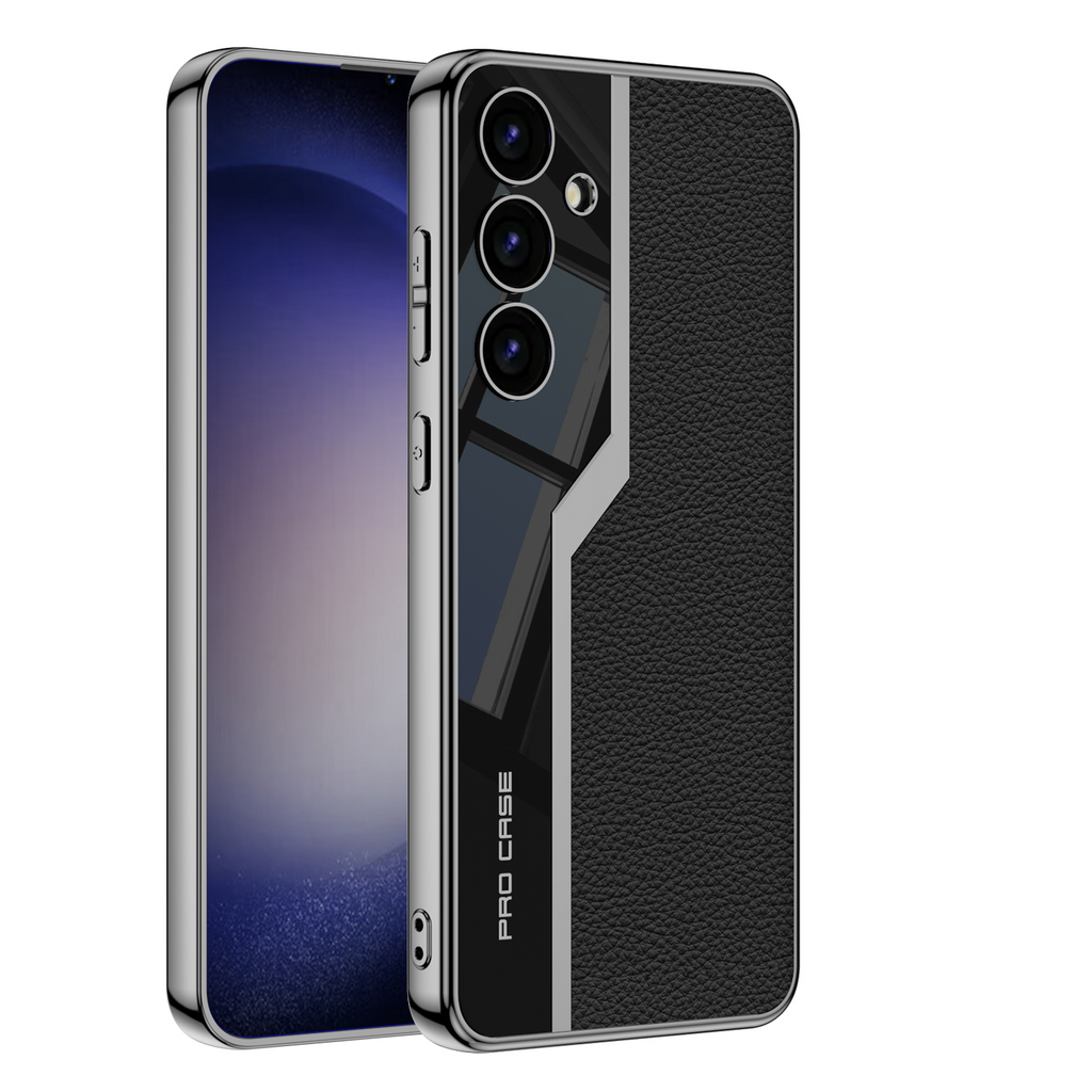 Soft Plating Leather Case