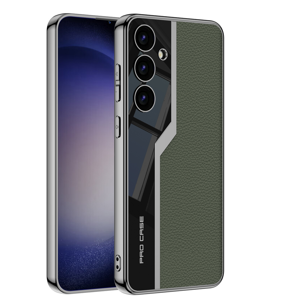 Soft Plating Leather Case