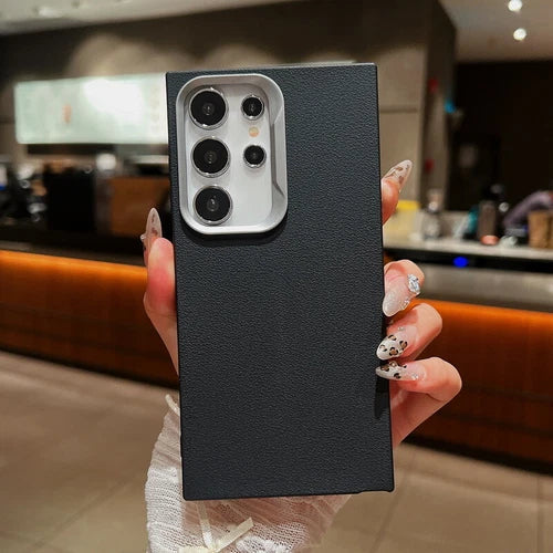 LuxeBlock Leather Armor Case